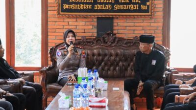 Kapolres AKBP Yenni Sambangi Padepokan PSHT, Ajak Jaga Kerukunan dan ‘Jogo Bojonegoro’