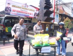 Polres Blitar Kota Gelar Gerakan Pangan Murah Sambut HUT Kemerdekaan RI ke-81