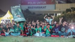 Polda Jatim Gelar Nobar Final Piala Presiden 2026, Ribuan Bonek Mania Dukung Persebaya dari Lapangan Mapolda