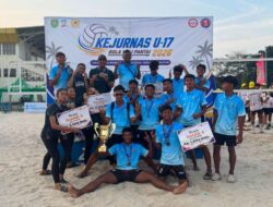 Jawa Timur kembali mempertahankan gelar juara Umum Kejurnas Bola Voli Pantai U-17