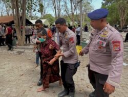 Hadapi Gempa Flores, Polda NTT dan Polres Jajaran Kerahkan 845 Personel ke Wilayah Terdampak