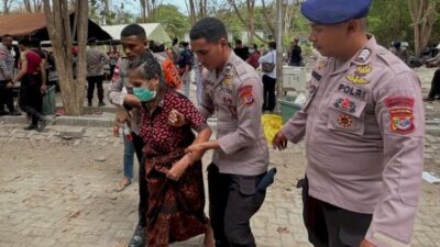 Hadapi Gempa Flores, Polda NTT dan Polres Jajaran Kerahkan 845 Personel ke Wilayah Terdampak