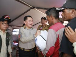 Astamaops Kapolri Turun Langsung Maksimalkan Operasi Kemanusiaan di Manggarai, 45 Posko Tampung 13.881 Pengungsi