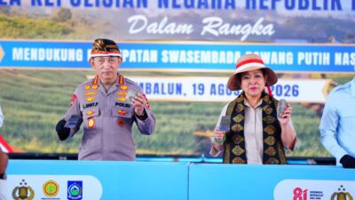 Polri Dorong Percepatan Swasembada Bawang Putih, Tanam Serentak dan Panen Raya di Sembalun