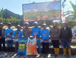 Percepat Swasembada Bawang Putih, Polres Pasuruan Gelar Penanaman Serentak di Tlogosari