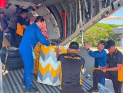 Polri Kembali Salurkan Bantuan Kemanusiaan bagi Warga Terdampak Gempa NTT
