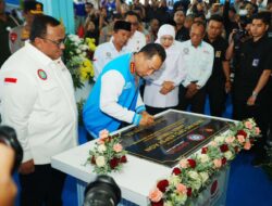 Kapolri Resmikan Gedung KSPSI AGN Jatim