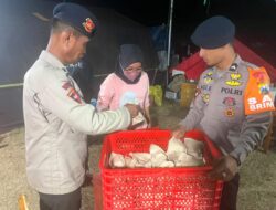 Brimob Polda Jatim Kerahkan Randurlap dan Water Treatment Pasok Makanan dan Air Bersih Pengungsi NTT