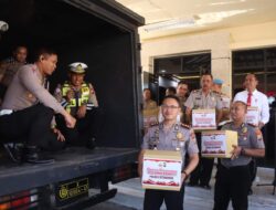 Polri Peduli : Polres Situbondo Kirim Bantuan Kemanusiaan untuk Korban Gempa NTT
