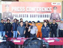Polresta Banyuwangi Ungkap Pencurian Pecah Kaca Mobil, Dua Tersangka Pernah Beraksi di Malaysia