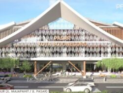 Dibangun Tiga Lantai Pasar Kota Bojonegoro Akan Jadi Ikon Baru