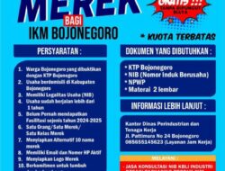 Dorong IKM Lokal Naik Kelas Pemkab Bojonegoro Fasilitasi Merek Gratis