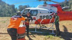 BPBD Jatim Mulai Kerahkan Helikopter Water Bombing Percepat Penanganan Karhutla Gunung Semeru