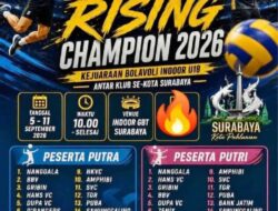 16 Tim Putra dan Putri Ramaikan Surabaya Rising Champion U-18 2026