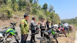 Polres Malang Gencarkan Deteksi Dini Karhutla, Sisir Area BKPH Sengguruh di Bantur