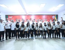 PP. PBVSI Lepas Timnas voli pantai putra dan voli putri indoor ke Asian Games 2026