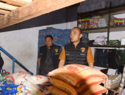 Satgas Pangan Polres Bondowoso Pastikan Harga Beras di Pasar Induk Sesuai HET