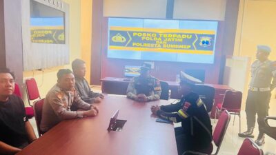 Polresta Sumenep Siagakan 3 Posko Terpadu Pasca-KM Virgo Transport 8 Hilang Kontak