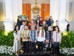 Kapolri Hadiri Pembukaan Pameran Nasirun “Bersimpuh di Kaki Para Guru” di Galeri Nasional Indonesia