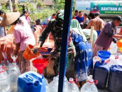 Kodim Bojonegoro Gerak Cepat Salurkan 77.000 Liter Air Bersih ke Wilayah Kekeringan