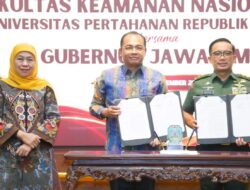 Di Hadapan 109 Mahasiswa FKN Unhan, Gubernur Khofifah Paparkan Potensi Unggul Jatim dan Ajak Sinergi Wujudkan Kedaulatan Pangan Nasional