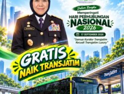 Peringati Harhubnas 2026, Gubernur Khofifah Gratiskan Trans Jatim dan Ajak Warga Beralih ke Transportasi Publik