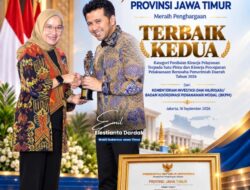 Provinsi Jatim Sabet Penghargaan Terbaik Kedua Anugerah Layanan Investasi 2026, Wagub Emil Terus Tingkatkan Kualitas Layanan Terpercaya dan Beri Kepastian Bagi Masyarakat
