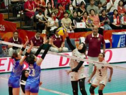 Timnas Voli Putri Indonesia Beri Perlawanan Ketat Jepang
