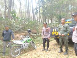 Cegah Karhutla, Polres Bondowoso Patroli Kawasan Hutan, Ingatkan Sanksi Hukum Pembakar Hutan