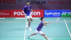 Bagas/Apriyani Lolos ke Perempat Final Polytron Surabaya International Challenge 2026