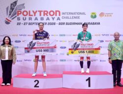 Dalila Aghnia Puteri Gagal Juara Polytron Surabaya International Challenge 2026