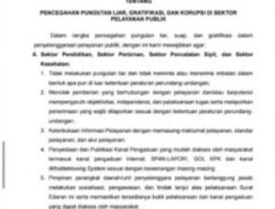 Bupati Bojonegoro Terbitkan SE  Cegah Pungli, Gratifikasi, dan Korupsi
