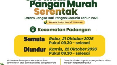 Pemkab Bojonegoro Kembali Gelar Gerakan Pangan Murah Dengan Harga Terjangkau