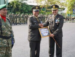 Letkol Inf Dedy Dwi Wijayanto Pimpin Upacara HUT ke- 81 TNI Tahun 2026 Di Bojonegoro