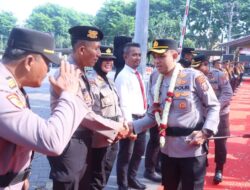 Farewell Parade Sertijab Kapolres Pasuruan, AKBP Irawan Setyono Resmi Lanjutkan Kepemimpinan