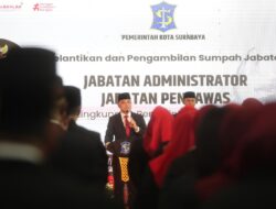 Wali Kota Eri Ungkap Alasan Ganti 13 Kepala Dinas Surabaya dalam Satu Tahun