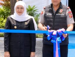 Gubernur Khofifah Dampingi Kapolri Resmikan Desk Ketenagakerjaan Polri Tingkat Polres, Optimis Jadi Penguat Perlindungan Pekerja Jatim