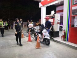Pastikan Distribusi BBM Lancar Kapolres Bojonegoro Cek SPBU