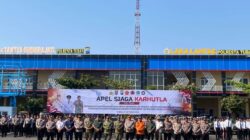 Hadapi Kemarau Panjang, Polresta Tuban bersama Instansi Lintas Sektoral Siaga Bencana Karhutla