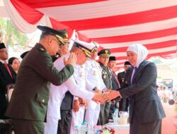 Gubernur Khofifah Pimpin Upacara Hari Sumpah Pemuda Ke-98 di Pamekasan: Dorong Pemuda Jatim Bangun Karakter Patriotik, Gigih Berkarya dan Kuatkan Empati