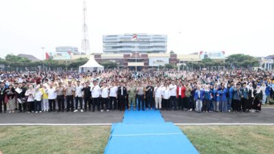 Momentum Sumpah Pemuda, 5.000 Mahasiswa dan Santri Gelar Konsolidasi Akbar di Mapolda Jatim