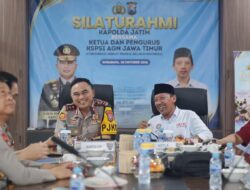 Perkuat Sinergi, Kapolda Jatim Gelar Silaturahmi dengan DPD KSPSI AGN Jawa Timur