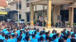 POLINDIK : Polres Kediri Perkuat Pendidikan Karakter Pelajar Cegah Hoaks dan Kenakalan Remaja