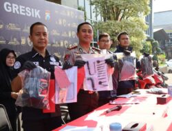 Polres Gresik Amankan 11 Tersangka Curanmor, Empat Motor Dikembalikan ke Korban