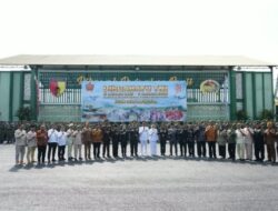 Wujud Sinergi Dan Dukungan, Bupati Dan Wakil Bupati Bojonegoro Hadiri Upacara Peringatan HUT TNI ke-81
