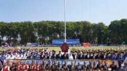 Di Bojonegoro Ribuan Peserta mengikuti Upacara Peringatan Hari Santri ke-12 Tahun 2026